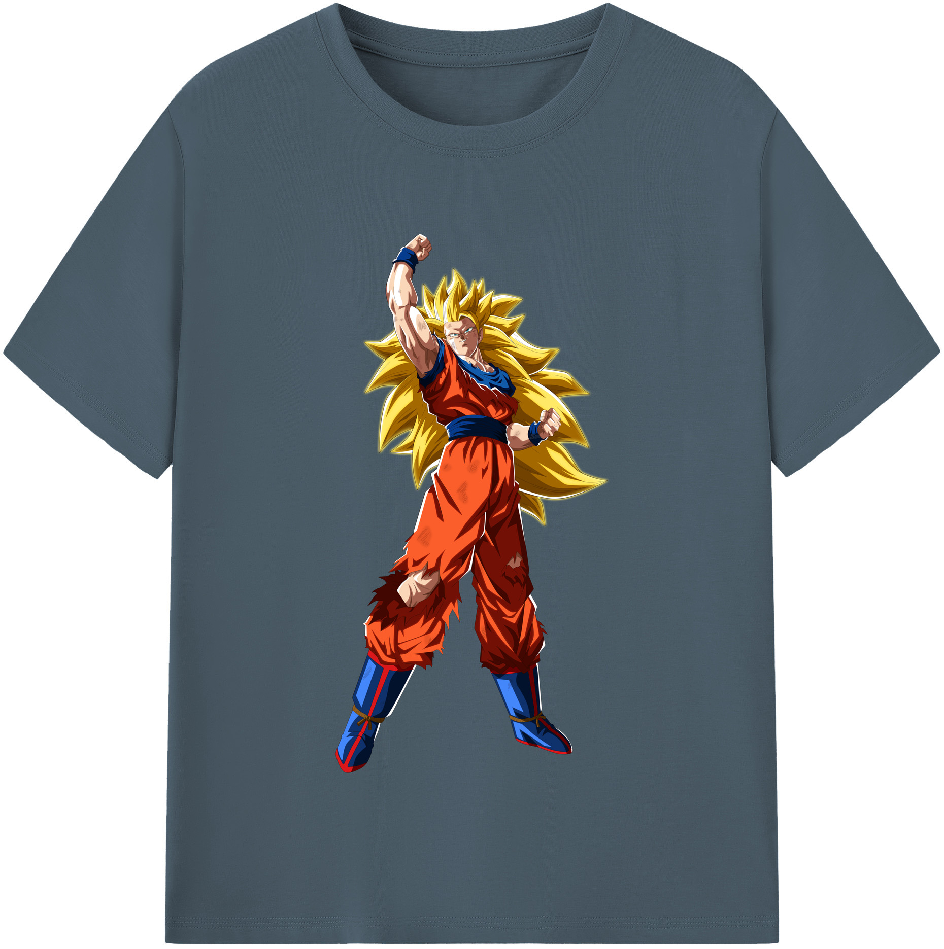 （画像用） ドラゴンボール 孫悟空（そん ごくう）Son Goku カカロット DRAGON BALL Kakarotto 綿100％半袖Tシャツ（フロントプリント）